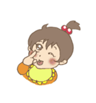 可愛い私の赤ちゃん、女の子ver（個別スタンプ：7）