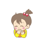 可愛い私の赤ちゃん、女の子ver（個別スタンプ：9）