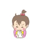 可愛い私の赤ちゃん、女の子ver（個別スタンプ：13）