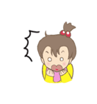 可愛い私の赤ちゃん、女の子ver（個別スタンプ：21）