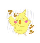 オカメインコちゃんと一緒（個別スタンプ：21）
