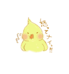 オカメインコちゃんと一緒（個別スタンプ：27）