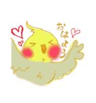 オカメインコちゃんと一緒（個別スタンプ：28）