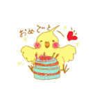 オカメインコちゃんと一緒（個別スタンプ：32）
