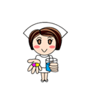 Nan is a nurse Part.1 (Eng.)（個別スタンプ：1）