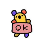 くまっこ（個別スタンプ：5）