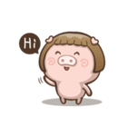 Fat pig couple（個別スタンプ：1）