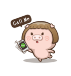 Fat pig couple（個別スタンプ：22）