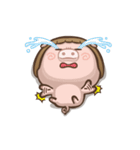 Fat pig couple（個別スタンプ：25）