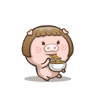 Fat pig couple（個別スタンプ：27）