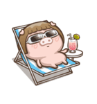 Fat pig couple（個別スタンプ：29）