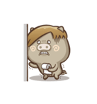 Fat pig couple（個別スタンプ：32）