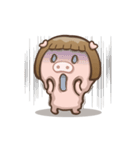 Fat pig couple（個別スタンプ：33）