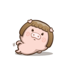 Fat pig couple（個別スタンプ：37）
