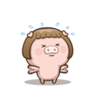 Fat pig couple（個別スタンプ：38）