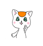 オレンジとハチワレ（個別スタンプ：23）