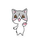 オレンジとハチワレ（個別スタンプ：26）