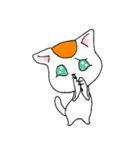 オレンジとハチワレ（個別スタンプ：33）