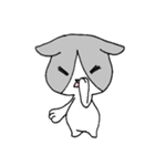オレンジとハチワレ（個別スタンプ：34）