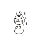 雑猫の一日（個別スタンプ：4）