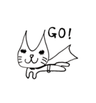 雑猫の一日（個別スタンプ：11）