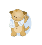 癒しのにゃんこ（個別スタンプ：1）