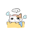 無言で訴える猫（個別スタンプ：40）