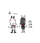 シロの子とクロの子（個別スタンプ：28）