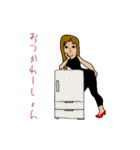 顔がちょっと似ている家族（個別スタンプ：12）