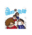 少しおかしなサッカースタンプ＠たるぞー（個別スタンプ：21）