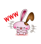 茶ミミうさぎの日常（個別スタンプ：1）
