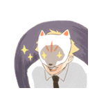 Fox Masked（個別スタンプ：14）