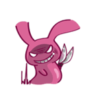 Come make friends with Cry B rabbit！！！（個別スタンプ：2）