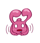 Come make friends with Cry B rabbit！！！（個別スタンプ：3）