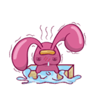 Come make friends with Cry B rabbit！！！（個別スタンプ：10）
