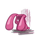 Come make friends with Cry B rabbit！！！（個別スタンプ：11）