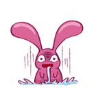 Come make friends with Cry B rabbit！！！（個別スタンプ：14）