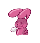 Come make friends with Cry B rabbit！！！（個別スタンプ：16）