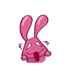 Come make friends with Cry B rabbit！！！（個別スタンプ：17）