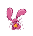 Come make friends with Cry B rabbit！！！（個別スタンプ：20）