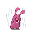Come make friends with Cry B rabbit！！！（個別スタンプ：22）