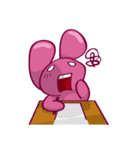 Come make friends with Cry B rabbit！！！（個別スタンプ：23）