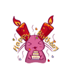 Come make friends with Cry B rabbit！！！（個別スタンプ：31）