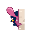 Come make friends with Cry B rabbit！！！（個別スタンプ：32）