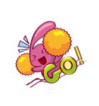 Come make friends with Cry B rabbit！！！（個別スタンプ：40）