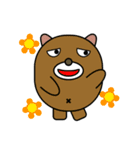 まるーい動物のスタンプ（個別スタンプ：1）