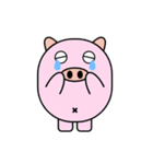 まるーい動物のスタンプ（個別スタンプ：21）