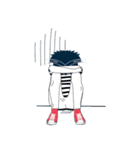 Mr. Blue Mask（個別スタンプ：18）