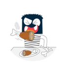 Mr. Blue Mask（個別スタンプ：20）