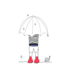 Mr. Blue Mask（個別スタンプ：22）